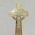 estamparia em metal bijuterias 1826 crucifixo cruz celta 100X57mm lato dourado 01 pea