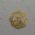 estamparia em metal bijuterias 1425 medalhinha catlica So Jorge 25mm dourado prata 02 peas